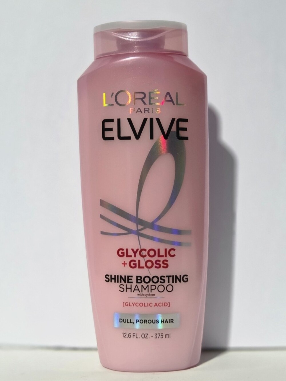 $4 When Bundled - L'Oréal Elvive Glycolic + Gloss Shine Boosting Shampoo 12.6 oz